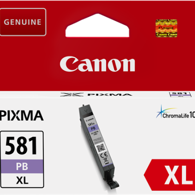Embalagem Canon PIXMA 581 PB XL para tinteiro preto