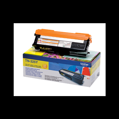 Toner Brother TN-325Y amarelo com embalagem colorida