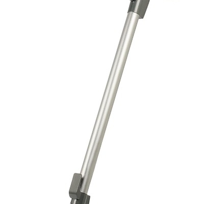 aspirador de pó vertical sem fio preto e verde com cabo metálico prateado