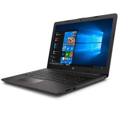 Computador portátil HP preto com ecrã Windows 10
