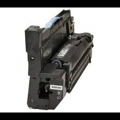 cilindro toner preto para impressora com etiquetas adesivas