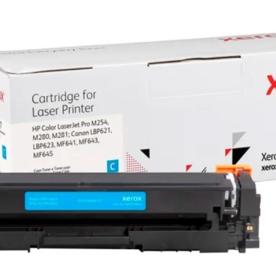 Cartucho de toner da Xerox com caixa branca para impressora laser