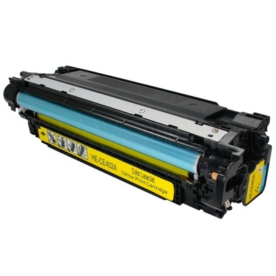 Cartucho de toner para impressora HP LaserJet amarelo HE-CE402A