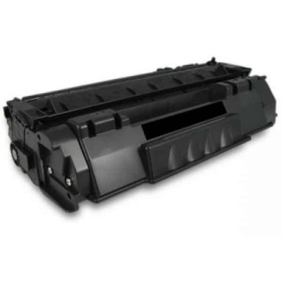 Cartucho de toner preto para impressora em fundo branco