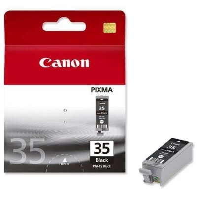Embalagem e tinteiro Canon PIXMA 35 Black PGI-35