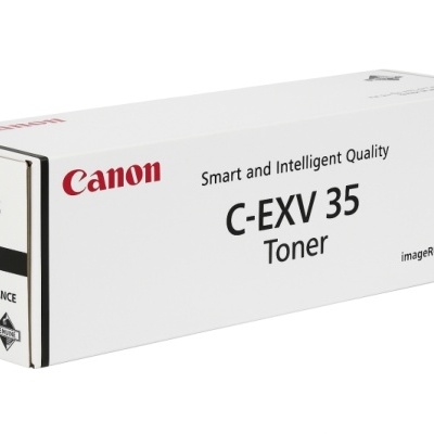 Embalagem branca do toner Canon C-EXV 35 preto para impressora