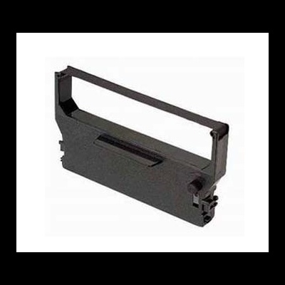 Fita de impressora preta com pega retangular