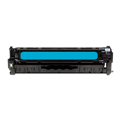 Cartucho de tinta preto com parte azul central