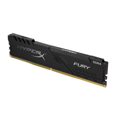 Módulo de memória RAM DDR4 HyperX Fury preto com dissipador de calor