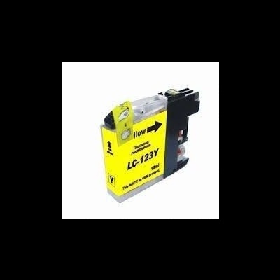 Cartucho de tinta amarelo LC-123Y para impressora