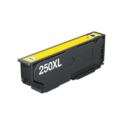 Cartucho de tinta amarelo 250XL para impressora