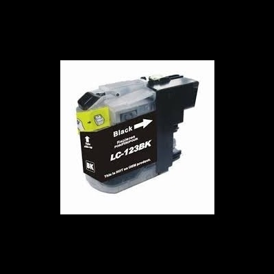 Cartucho de tinta preto LC-123BK para impressora