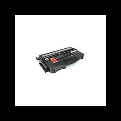 Impressora de toner preto com etiquetas vermelhas e verdes