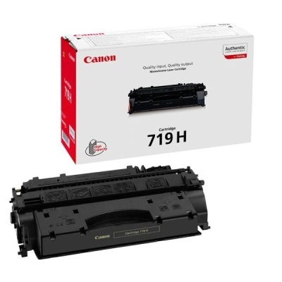 Cartucho de toner Canon 719H preto com embalagem