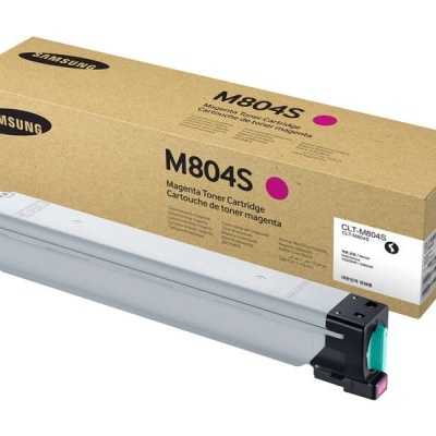 Cartucho de toner Samsung M804S magenta com embalagem castanha