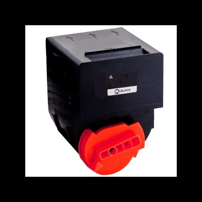 Cartucho de tinta preto para impressora com tampa laranja