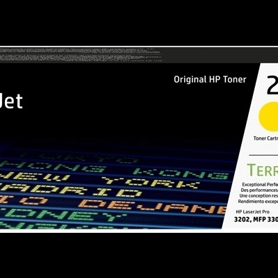 Embalagem toner HP LaserJet 219A amarelo para impressoras HP Pro 3202 e MFP 3302