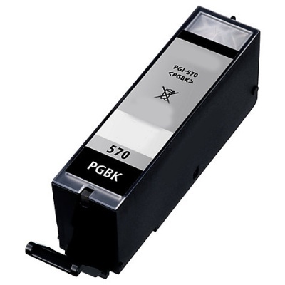 Cartucho de tinta preto PGI-570 PGBK com etiqueta