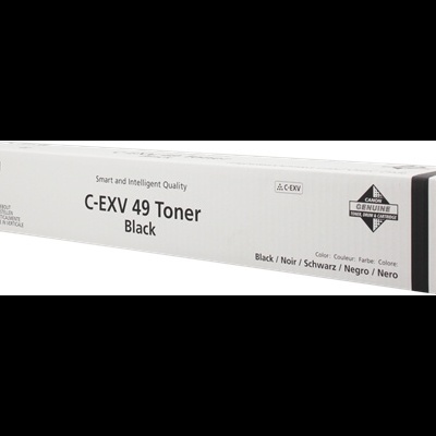 Embalagem de toner Canon C-EXV 49 preto