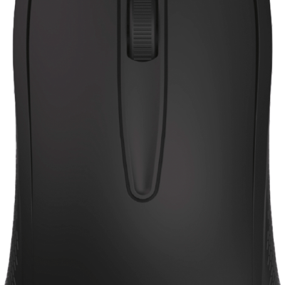 Rato de computador preto com cabo e logótipo FANTECH