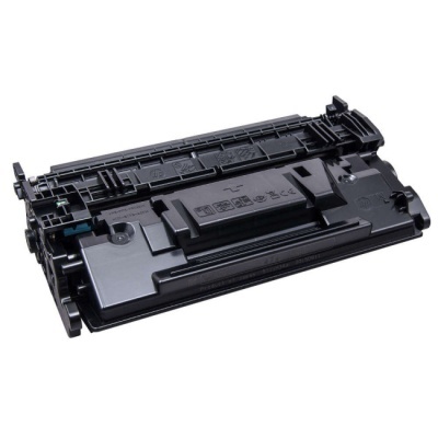 Cartucho de toner preto para impressora HP em plástico preto