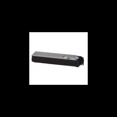 Cartucho de toner preto retangular para impressora sobre fundo branco