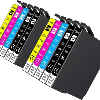 Conjunto de cartuchos de tinta coloridos para impressora Tinnee