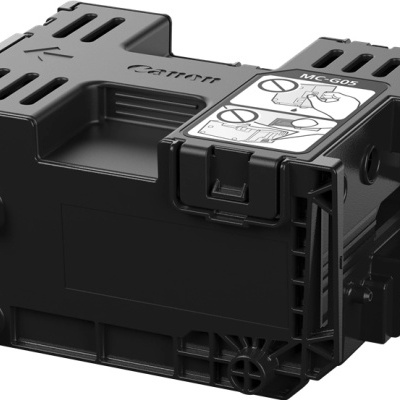 Cartucho de tinta Canon preto MC-G05 em plástico com etiquetas instrutivas