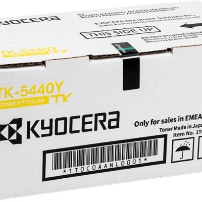 Caixa branca de toner Kyocera TK-5440Y