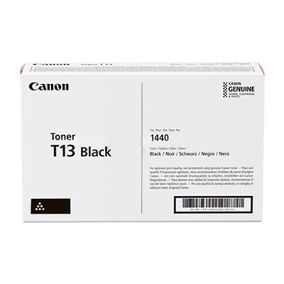 Embalagem de toner preto Canon T13 modelo 1440
