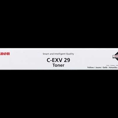 Embalagem de toner Canon C-EXV 29 cor amarela