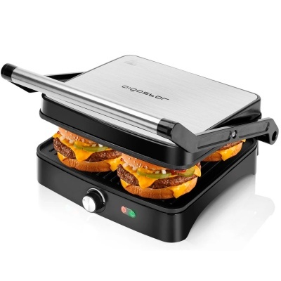 Sanduicheira Aigostar com hambúrgueres