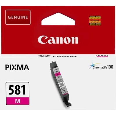 Embalagem de tinta Canon PIXMA 581 M magenta para impressora