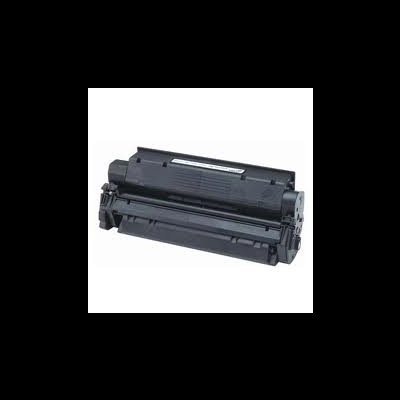 Toner de impressora preto em caixa plástica retangular