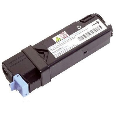Cartucho de toner preto para impressora com etiqueta branca e alavanca azul