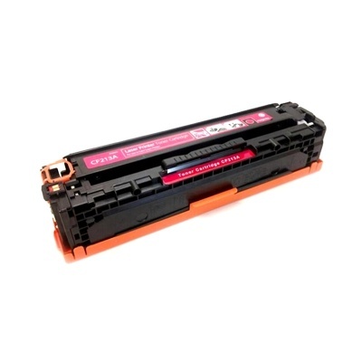 Cartucho de toner para impressora CF213A preto e rosa