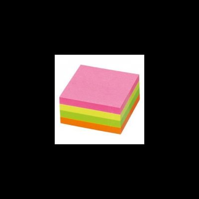 Bloco de notas autocolantes em várias cores