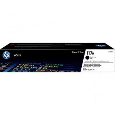 Caixa de toner HP Laser 117A preto