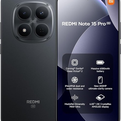 Smartphone&#x20;Xiaomi&#x20;Redmi&#x20;Note&#x20;15&#x20;PRO&#x20;6.83&quot;&#x20;Preto&#x20;5G&#x20;&#x28;8GB&#x2F;256GB&#x29;