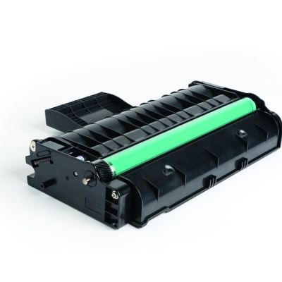 Cartucho de toner preto para impressora com cilindro verde