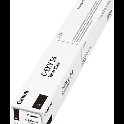 Embalagem branca de toner preto Canon C-EXV 54
