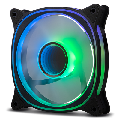 Ventoinha para computador com iluminação LED colorida