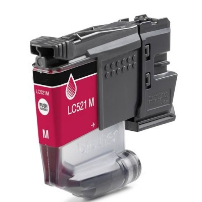 Cartucho tinta Brother LC521 M magenta