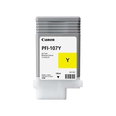 Cartucho de tinta Canon PFI-107Y amarelo 130ml