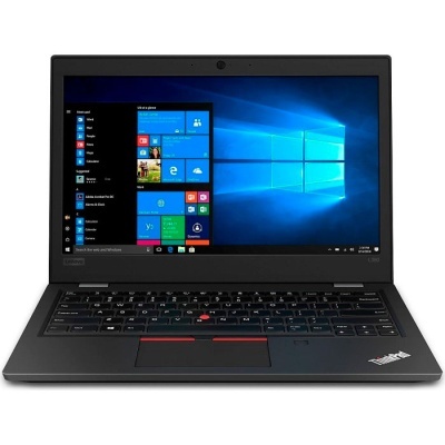 Computador portátil Lenovo ThinkPad L390 preto com ecrã Windows