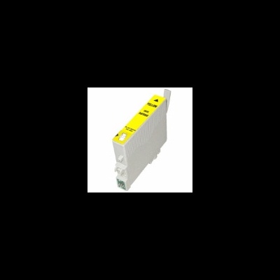 Cartucho de tinta amarelo para impressora com etiqueta amarela PRE-643 YELLOW