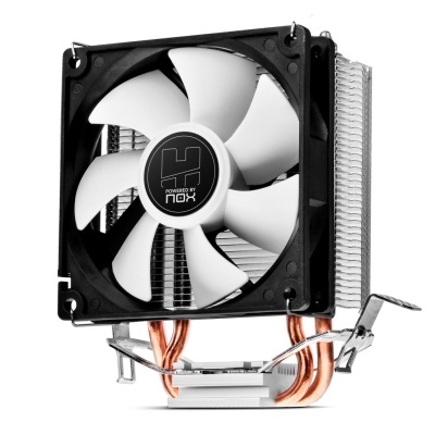 Ventoinha de cooler para computador com dissipador de calor e tubos de cobre