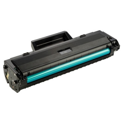 Cartucho de toner preto para impressora com tambor azul turquesa