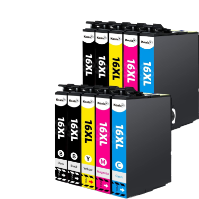 Cartuchos de tinta Koala 16XL em várias cores