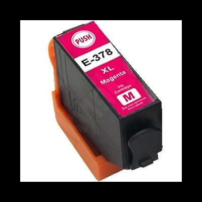 Cartucho de tinta magenta XL com rótulo E-378